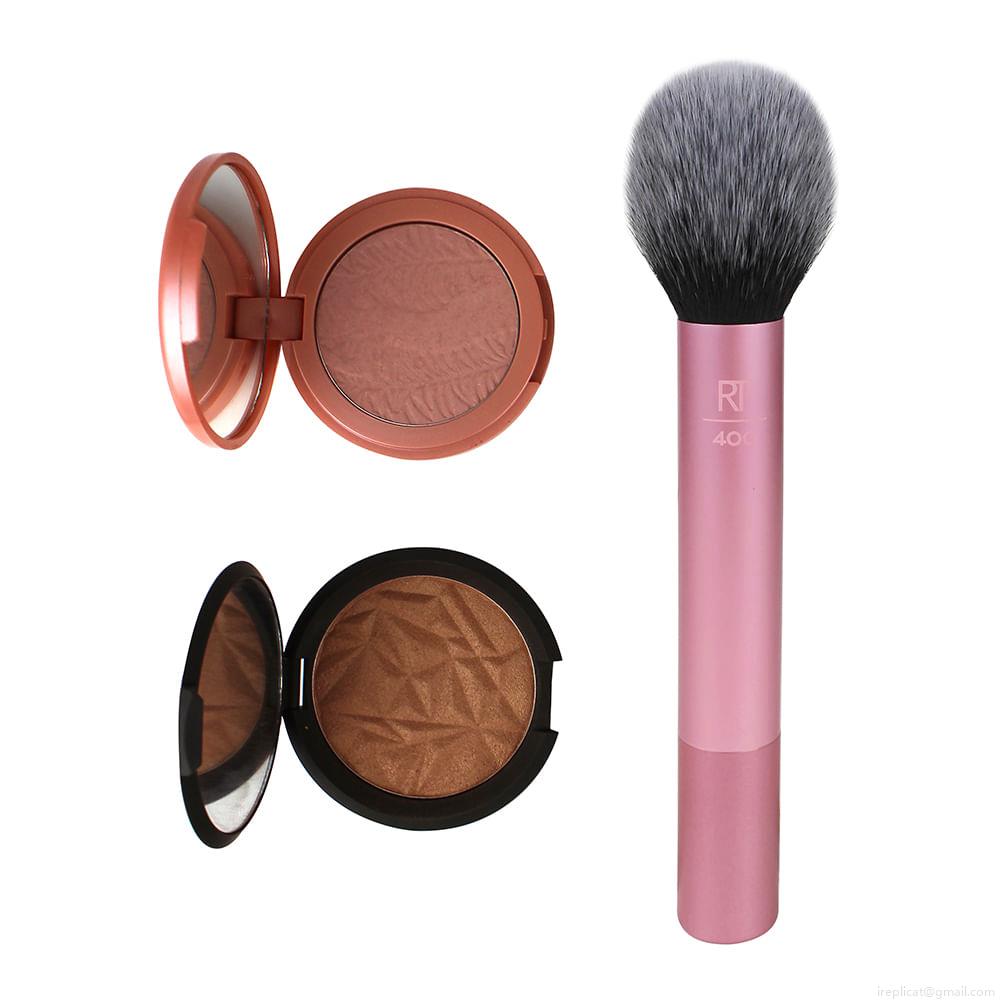 Pincel para Blush Real Techniques Ultra Plush Rosa Pincel para Blush Real Techniques Ultra Plush Rosa