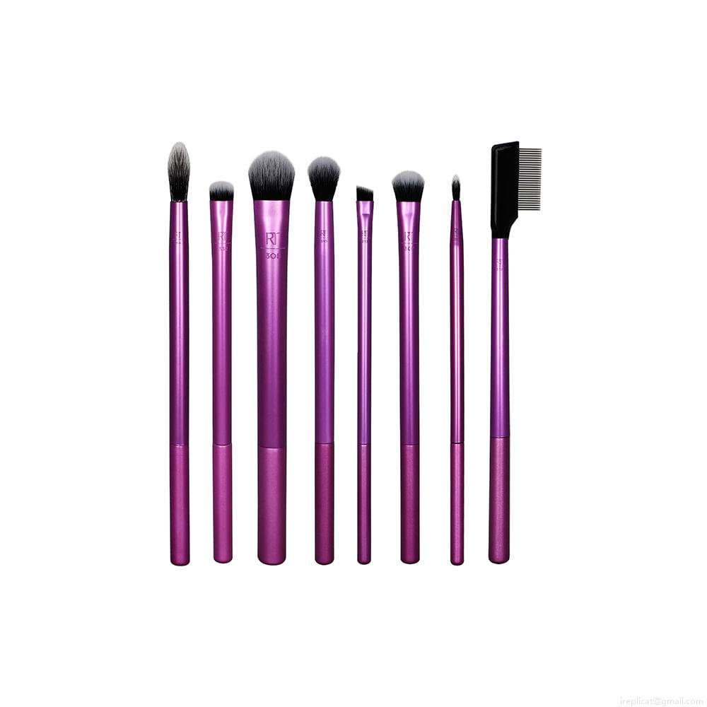 Kit de Pincéis para Maquiagem Real Techniques Everyday Eye Essentials Roxo Kit de Pincéis para Maquiagem Real Techniques Everyday Eye Essentials Roxo