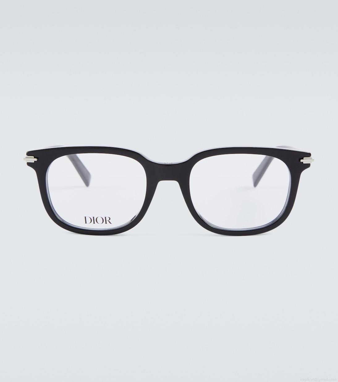 Dior EyewearDiorBlackSuitO S6I rounded glasses Dior EyewearDiorBlackSuitO S6I rounded glasses