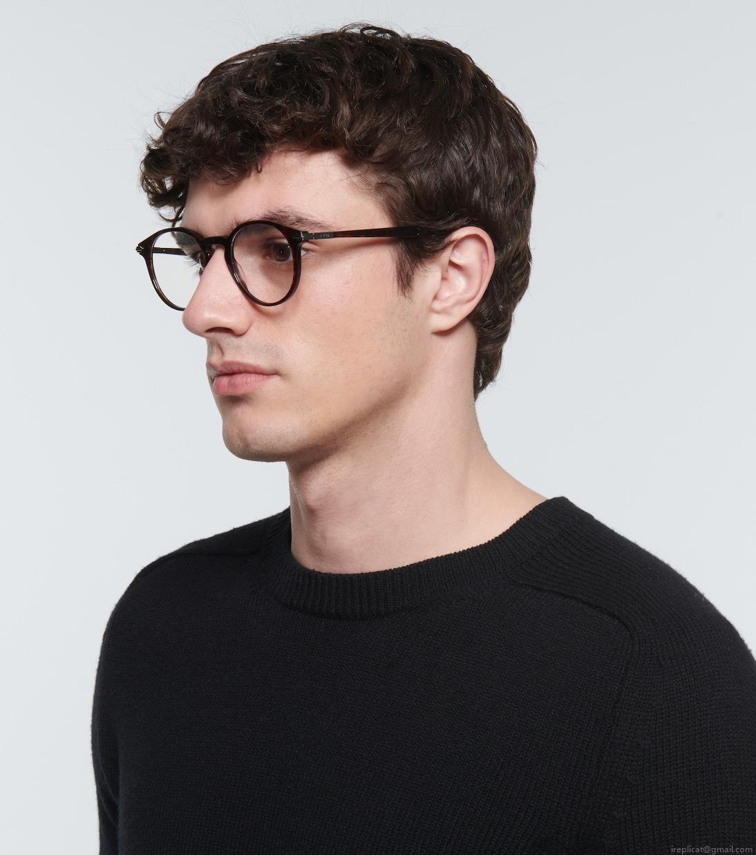 Dior EyewearDiorBlackSuitO R6I round glasses Dior EyewearDiorBlackSuitO R6I round glasses