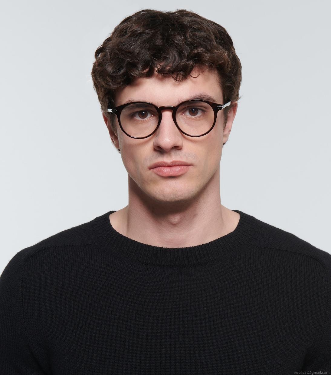 Dior EyewearDiorBlackSuitO R6I round glasses Dior EyewearDiorBlackSuitO R6I round glasses