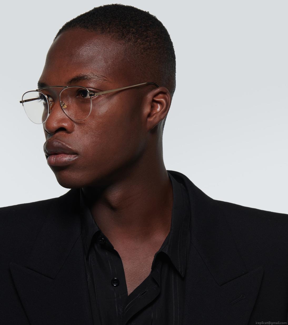 Saint LaurentNew Wave flat-top glasses Saint LaurentNew Wave flat-top glasses
