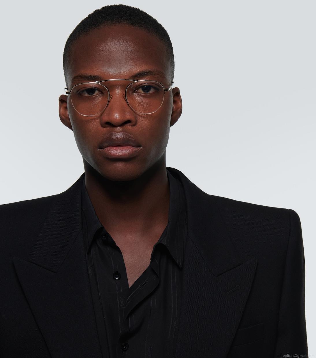 Saint LaurentNew Wave flat-top glasses Saint LaurentNew Wave flat-top glasses