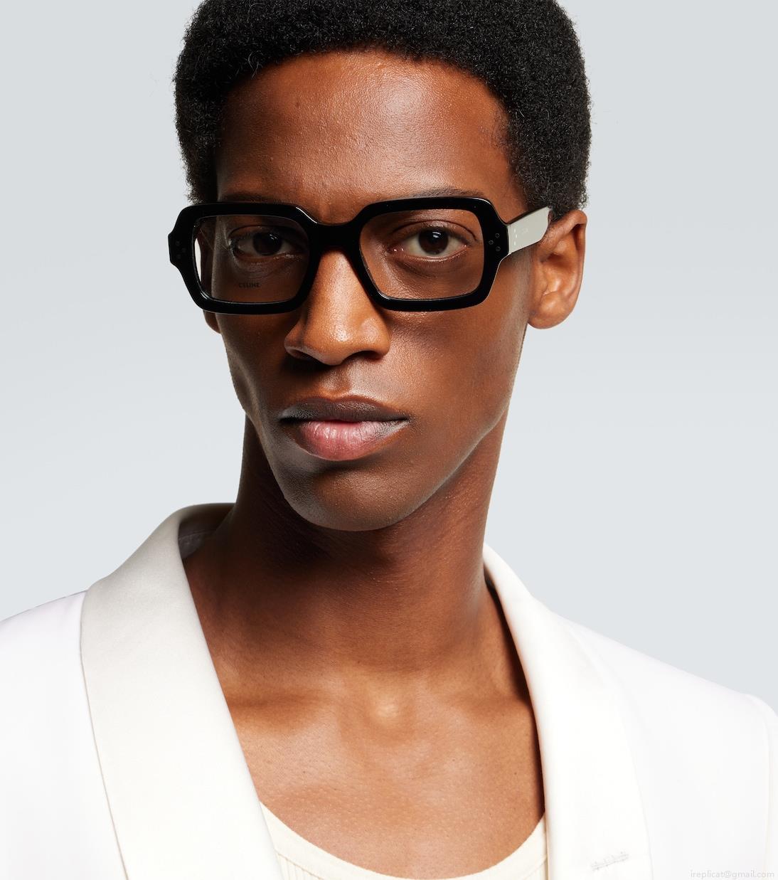 Celine EyewearBold 3 Dots rectangular glasses Celine EyewearBold 3 Dots rectangular glasses