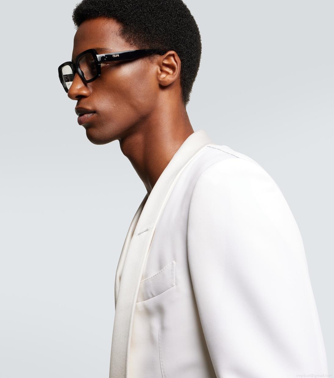 Celine EyewearBold 3 Dots rectangular glasses Celine EyewearBold 3 Dots rectangular glasses