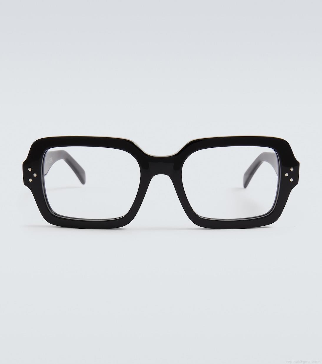 Celine EyewearBold 3 Dots rectangular glasses Celine EyewearBold 3 Dots rectangular glasses