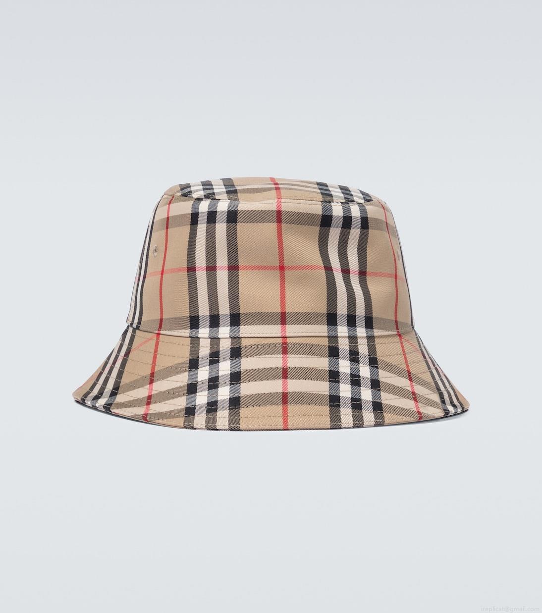 BurberryVintage check bucket hat BurberryVintage check bucket hat