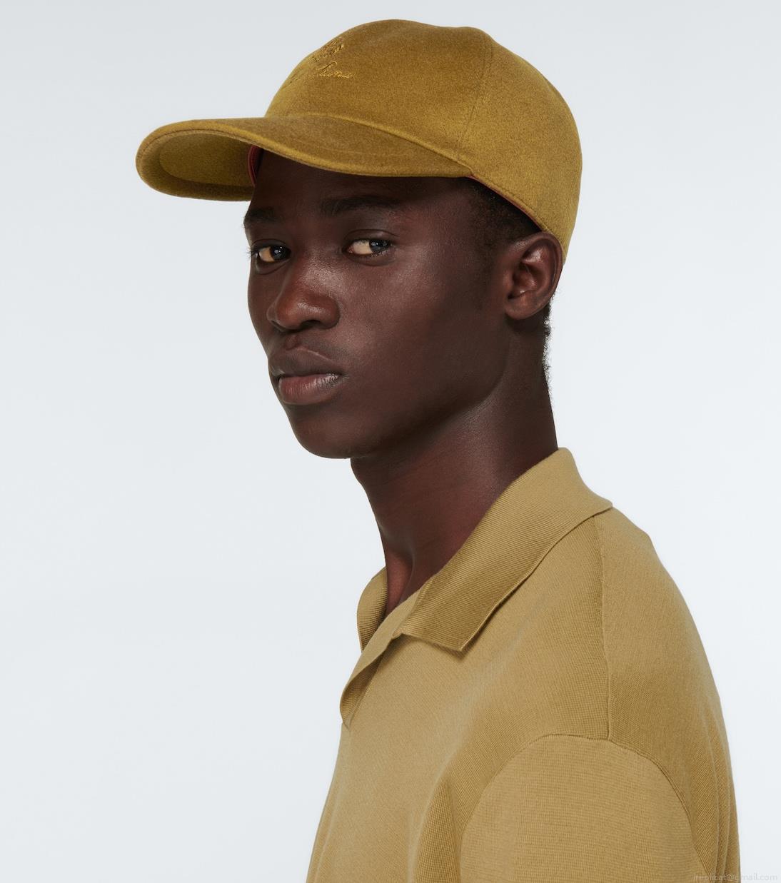 Loro PianaCashmere baseball cap Loro PianaCashmere baseball cap