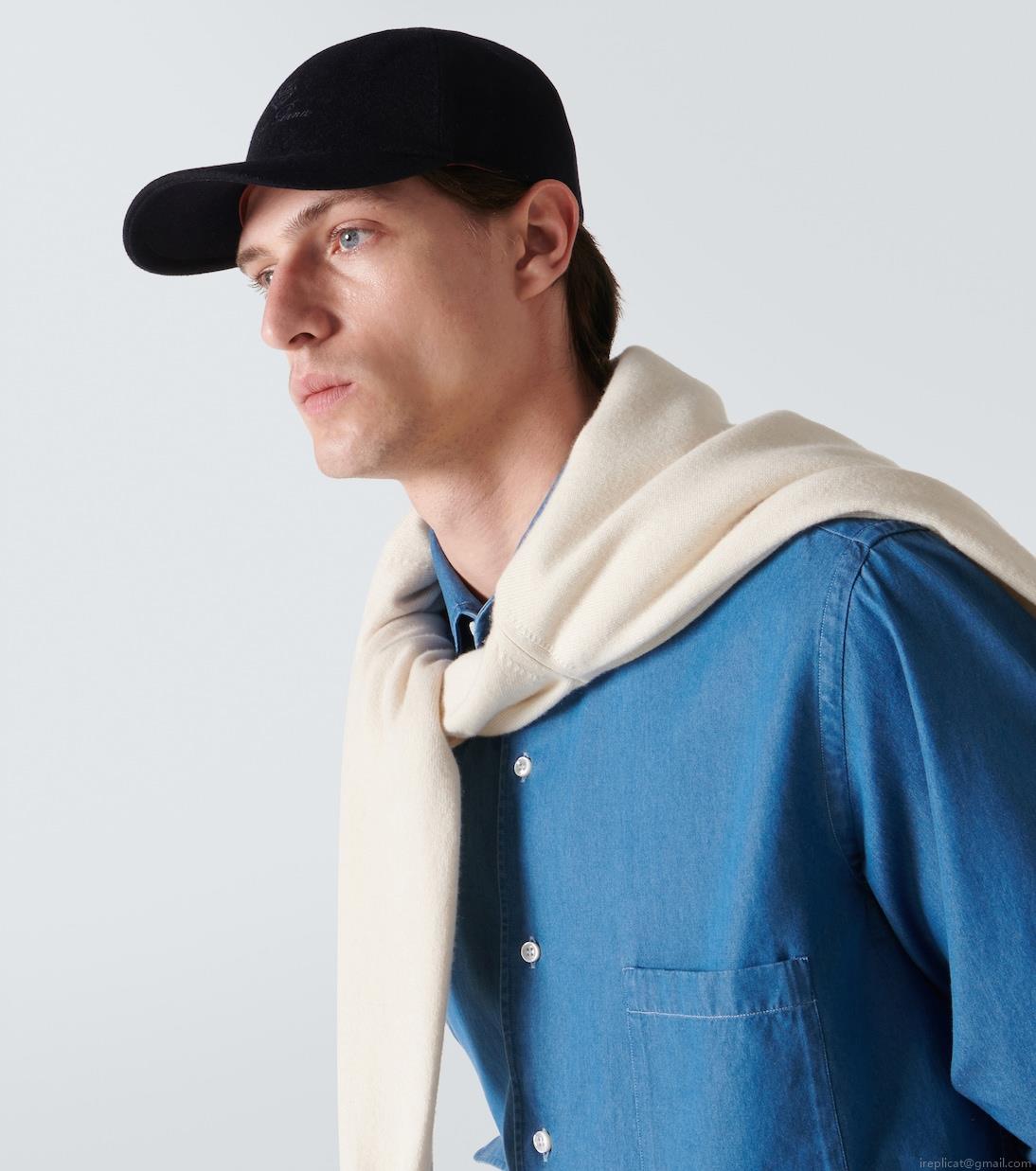 Loro PianaCashmere baseball cap Loro PianaCashmere baseball cap