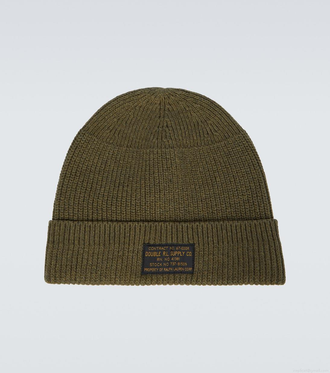RRLKnitted stretch-cotton watch cap RRLKnitted stretch-cotton watch cap