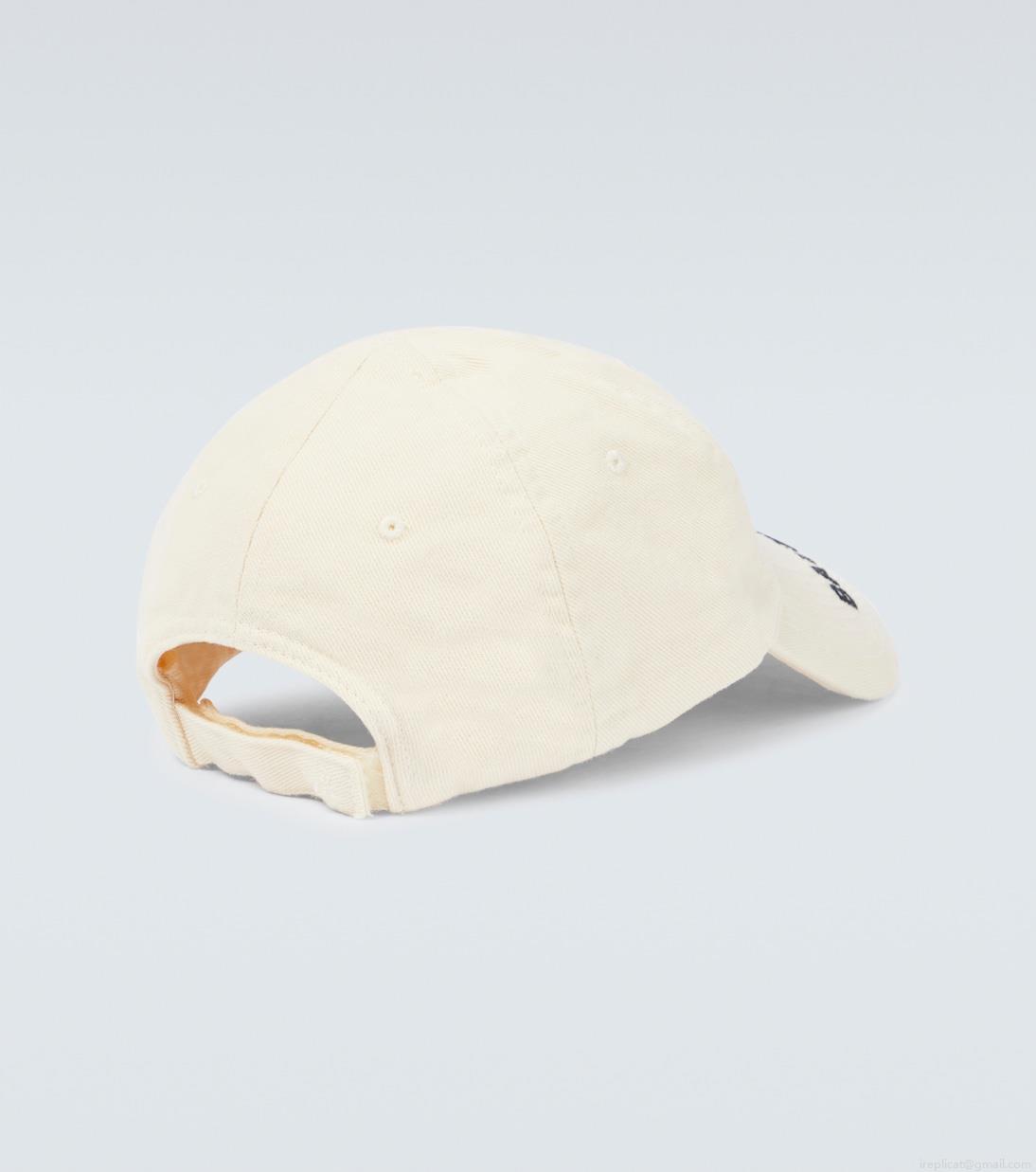 BalenciagaLogo cotton baseball cap BalenciagaLogo cotton baseball cap