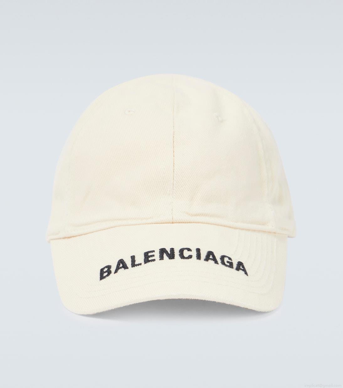 BalenciagaLogo cotton baseball cap BalenciagaLogo cotton baseball cap