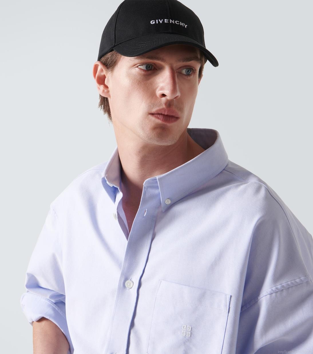 GivenchyCotton-blend logo cap GivenchyCotton-blend logo cap