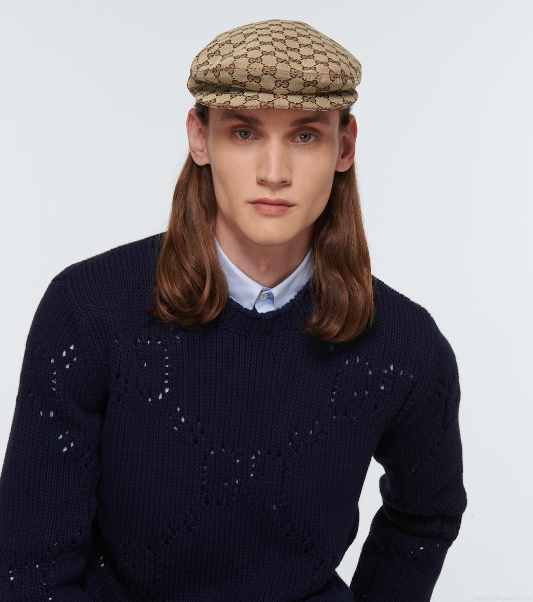 GucciGG canvas flat cap GucciGG canvas flat cap