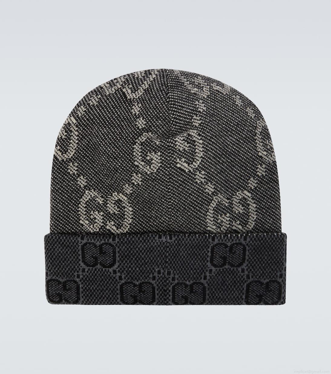 GucciGG jacquard wool beanie GucciGG jacquard wool beanie