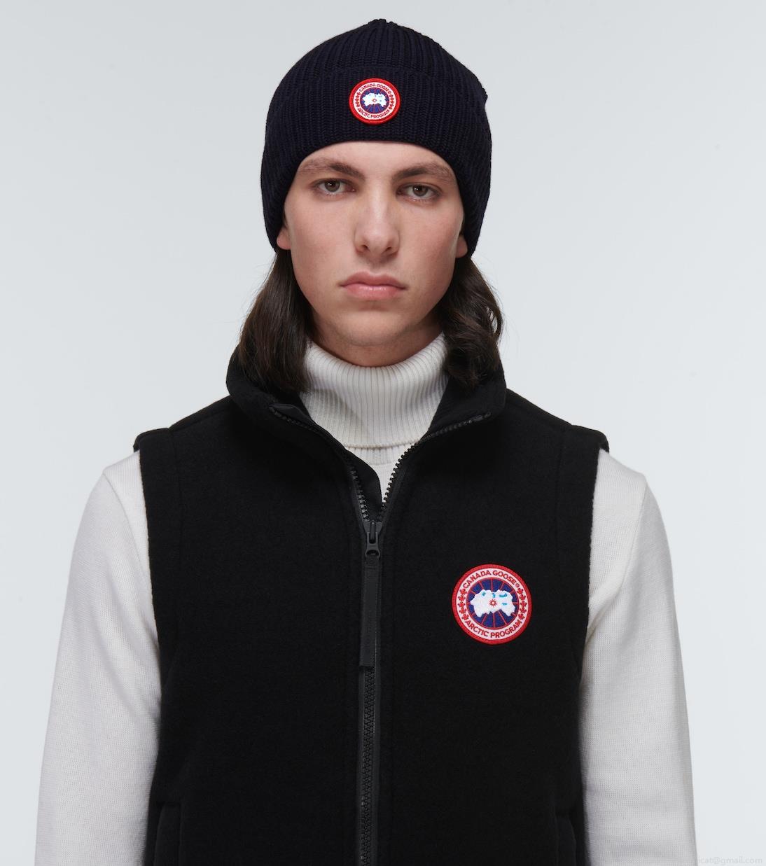 Canada GooseArctic Disc Toque wool beanie Canada GooseArctic Disc Toque wool beanie