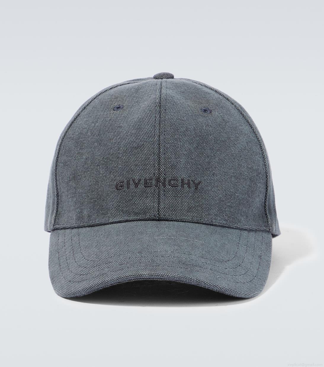 GivenchyEmbroidered cotton cap GivenchyEmbroidered cotton cap