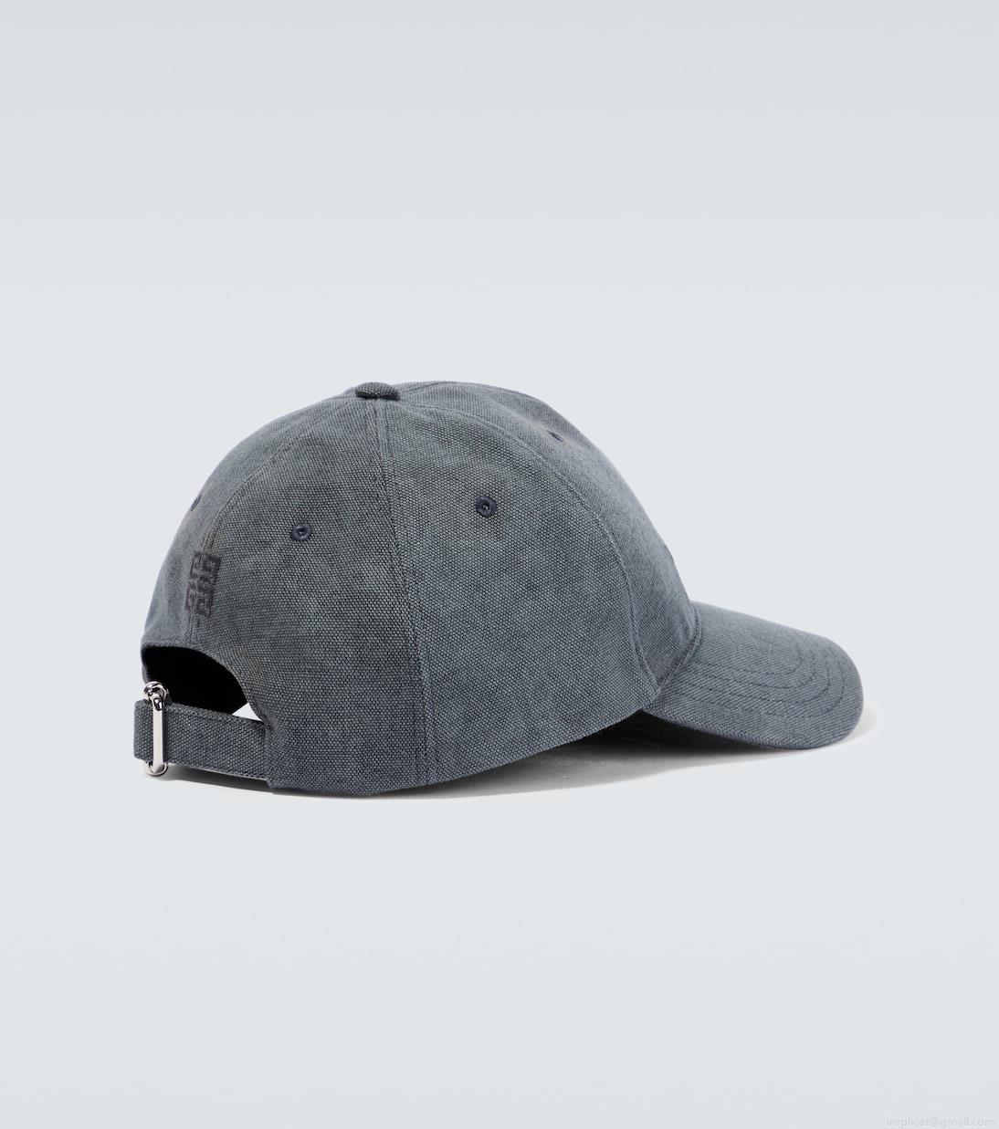 GivenchyEmbroidered cotton cap GivenchyEmbroidered cotton cap