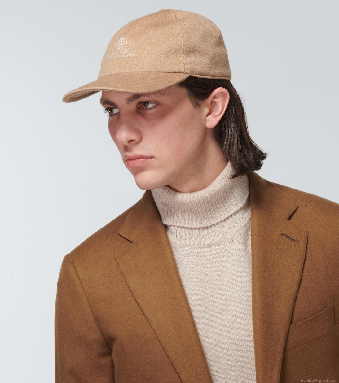 Loro PianaCashmere baseball cap Loro PianaCashmere baseball cap
