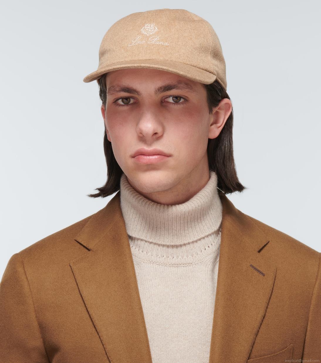 Loro PianaCashmere baseball cap Loro PianaCashmere baseball cap