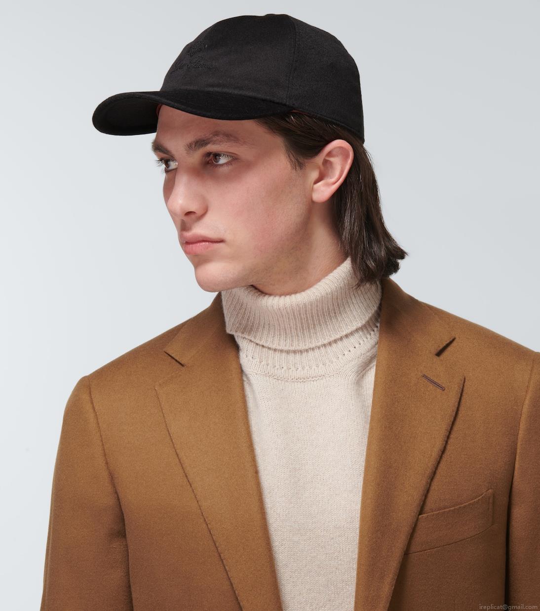 Loro PianaCashmere baseball cap Loro PianaCashmere baseball cap