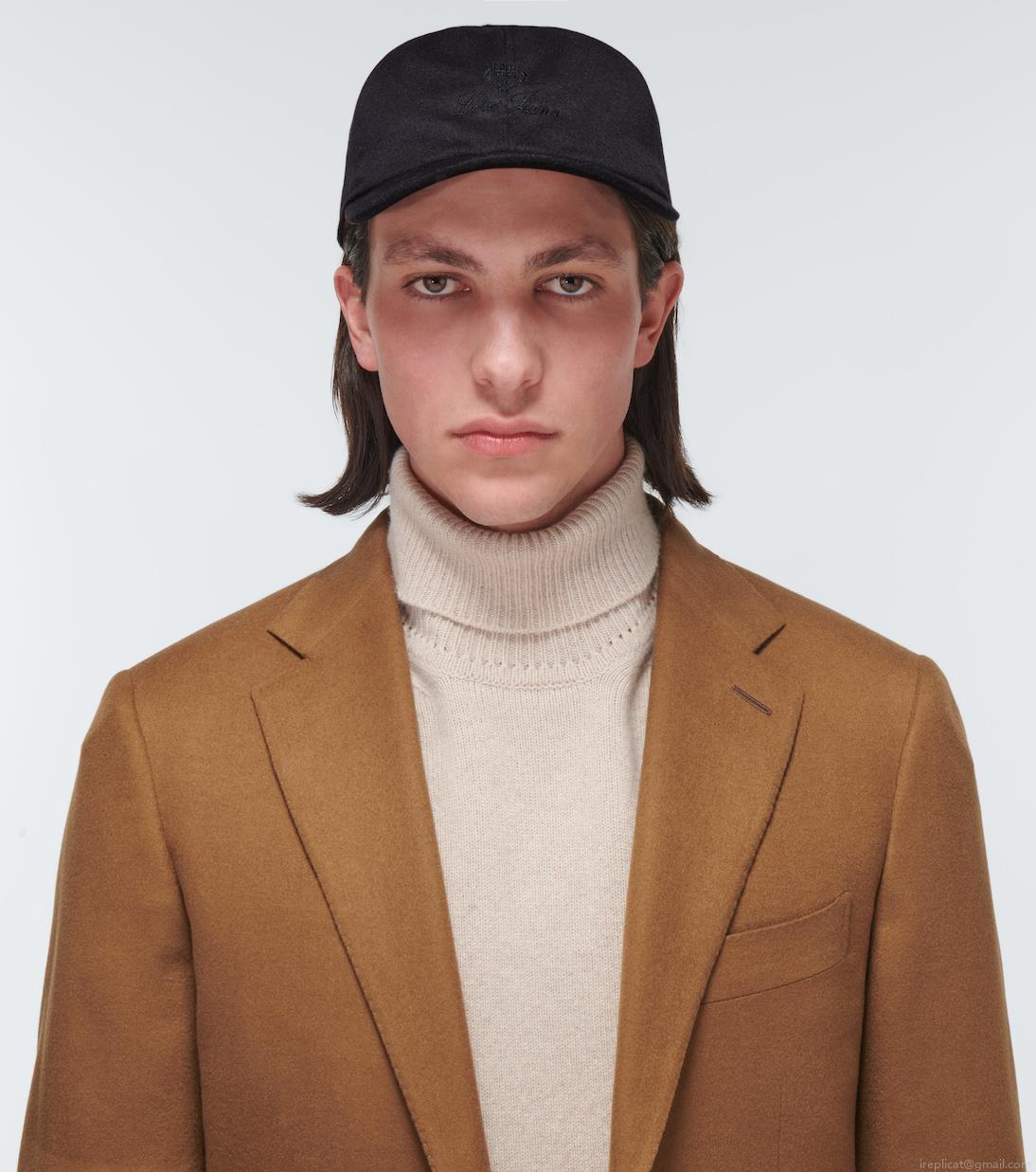 Loro PianaCashmere baseball cap Loro PianaCashmere baseball cap