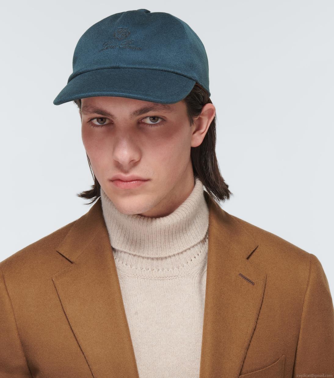 Loro PianaCashmere baseball cap Loro PianaCashmere baseball cap
