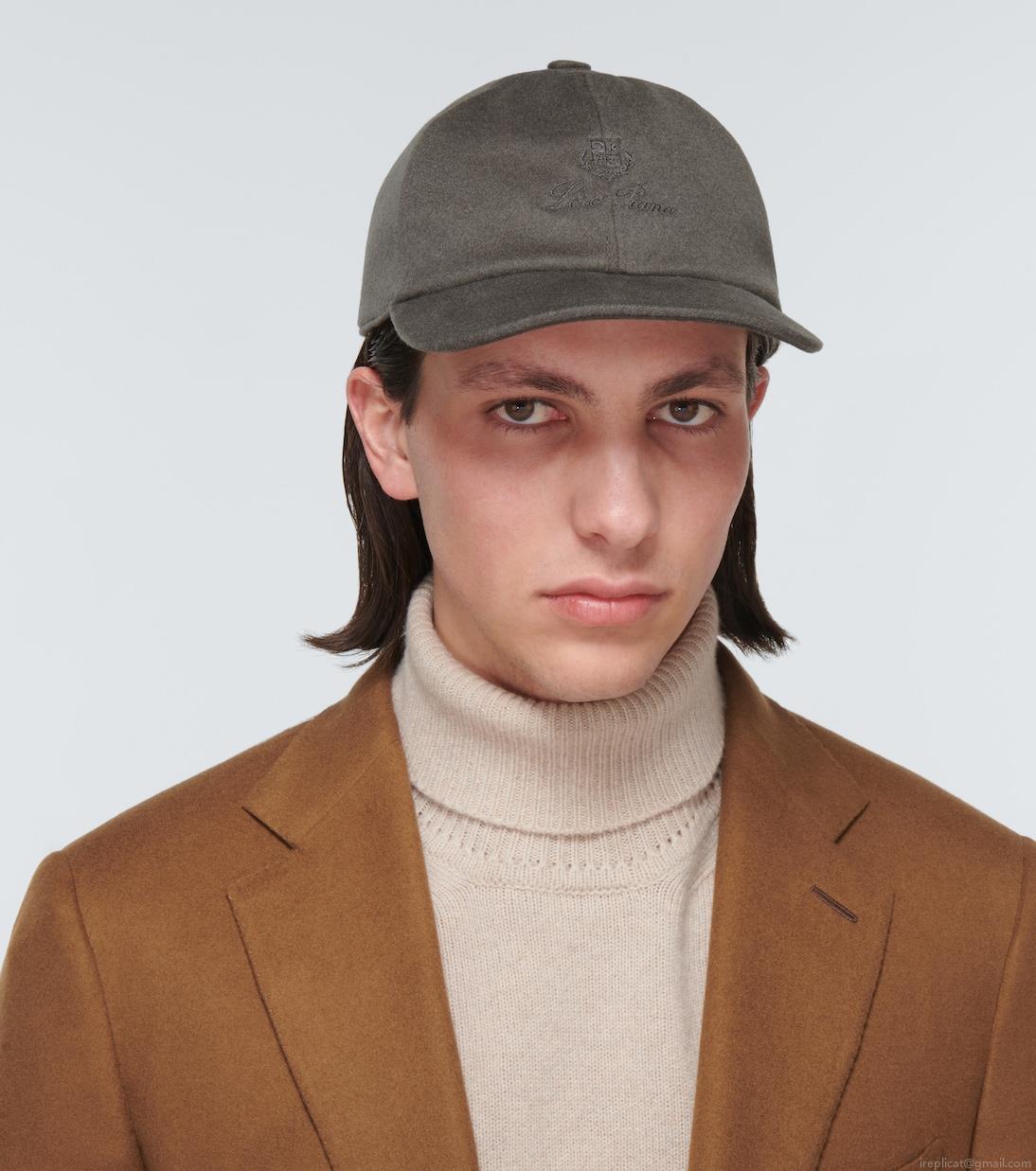 Loro PianaCashmere baseball cap Loro PianaCashmere baseball cap