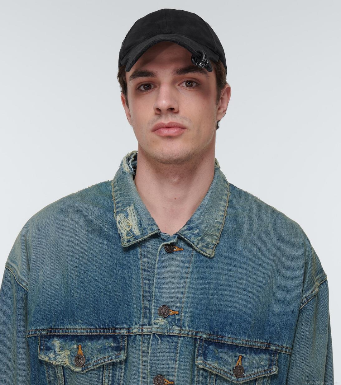 BalenciagaEmbellished baseball cap BalenciagaEmbellished baseball cap