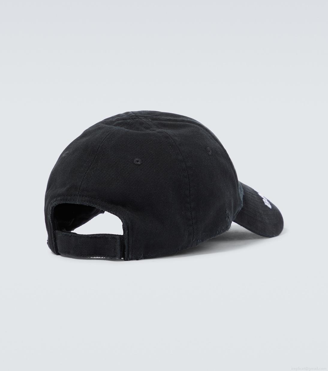 BalenciagaBB logo cotton cap BalenciagaBB logo cotton cap