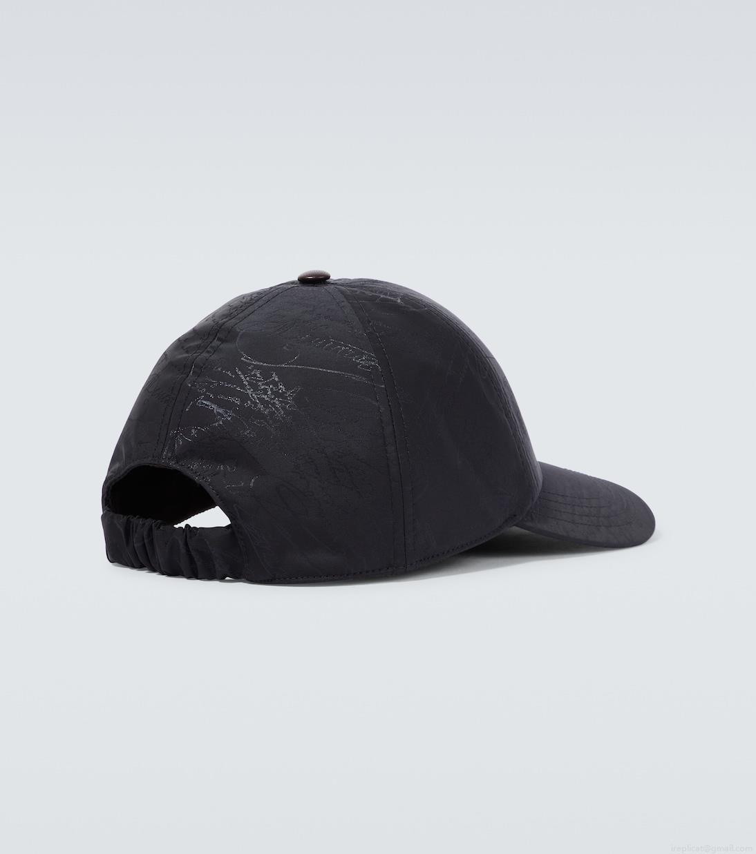 BerlutiScritto jacquard baseball cap BerlutiScritto jacquard baseball cap