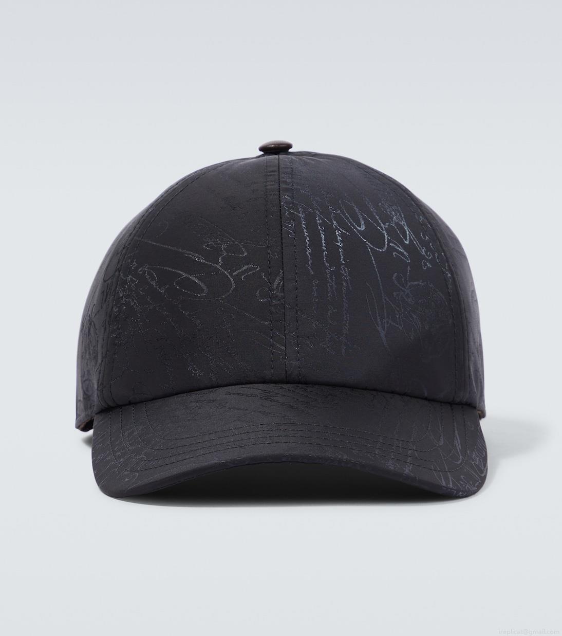 BerlutiScritto jacquard baseball cap BerlutiScritto jacquard baseball cap