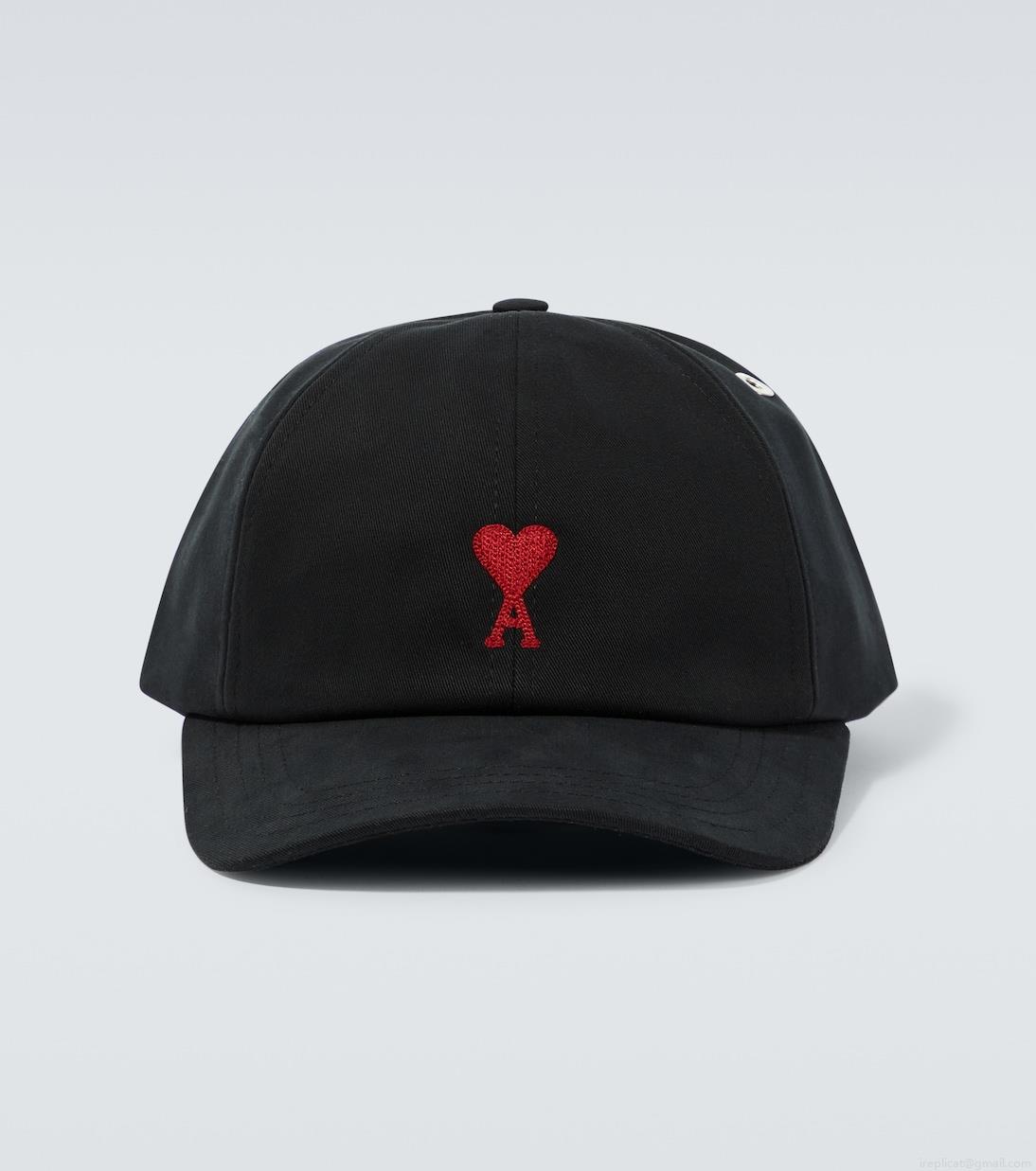 Ami ParisAmi De Cœur cotton canvas cap Ami ParisAmi De Cœur cotton canvas cap