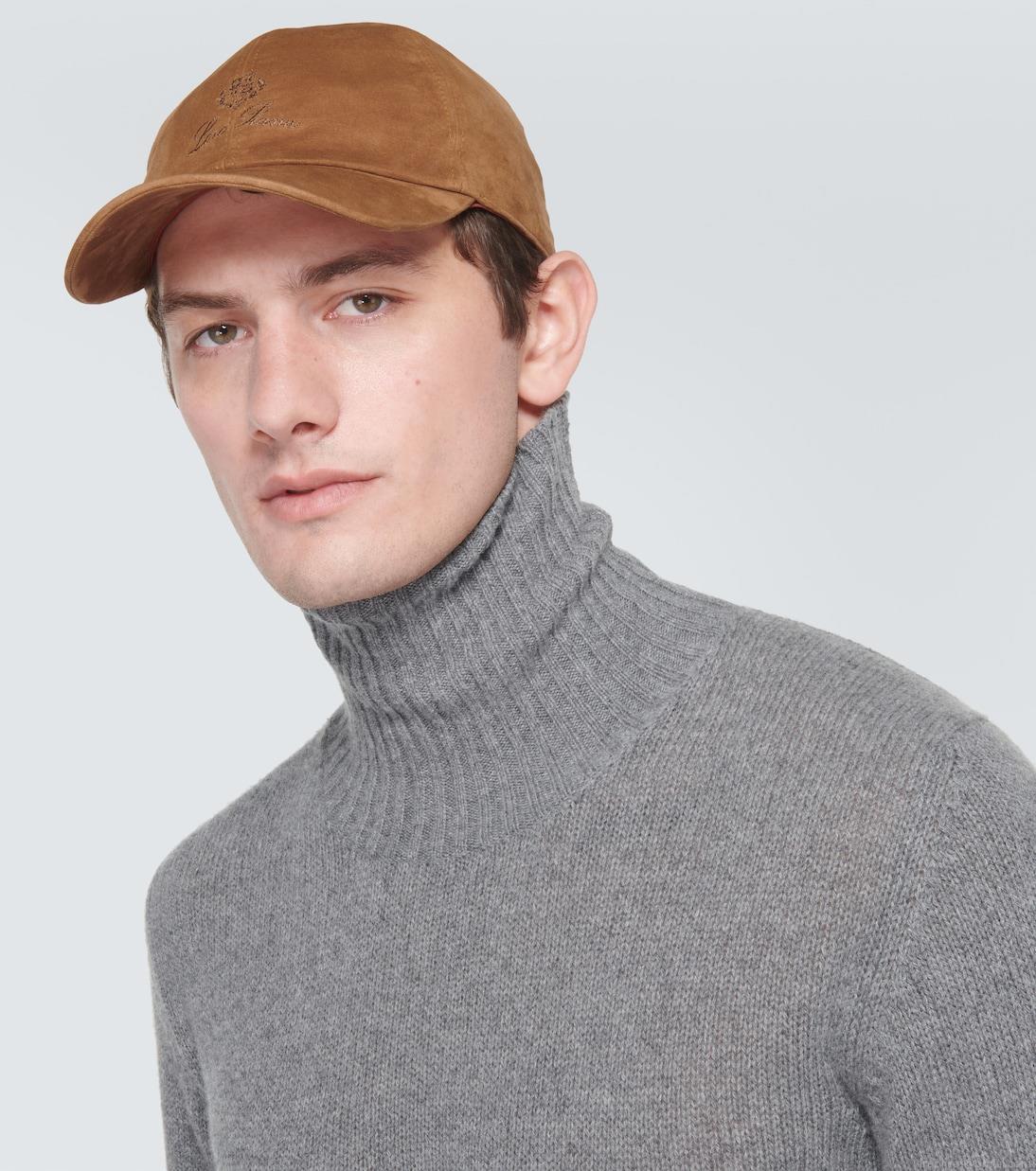 Loro PianaSuede baseball cap Loro PianaSuede baseball cap