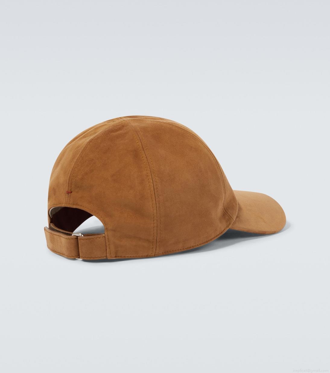 Loro PianaSuede baseball cap Loro PianaSuede baseball cap