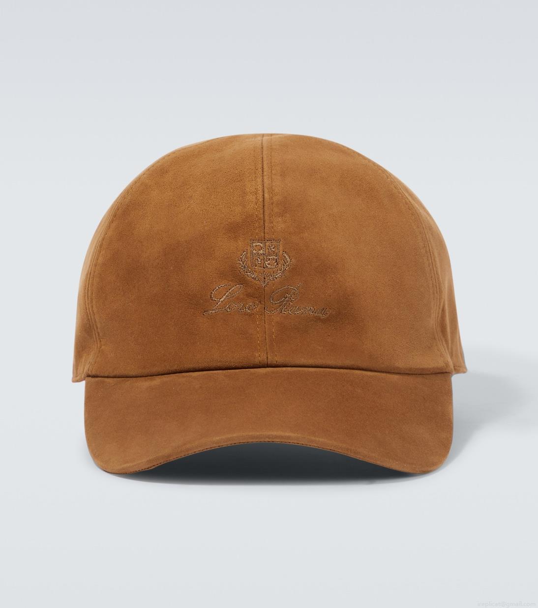 Loro PianaSuede baseball cap Loro PianaSuede baseball cap