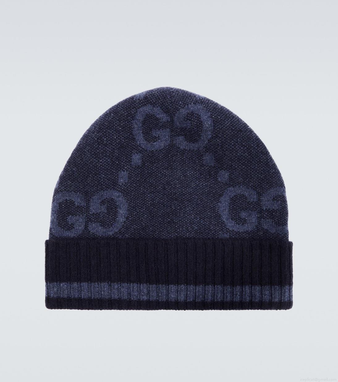 GucciGG jacquard cashmere beanie GucciGG jacquard cashmere beanie