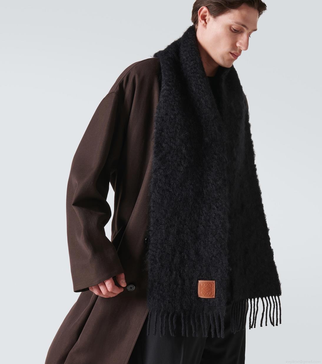 LoeweMohair and wool scarf LoeweMohair and wool scarf
