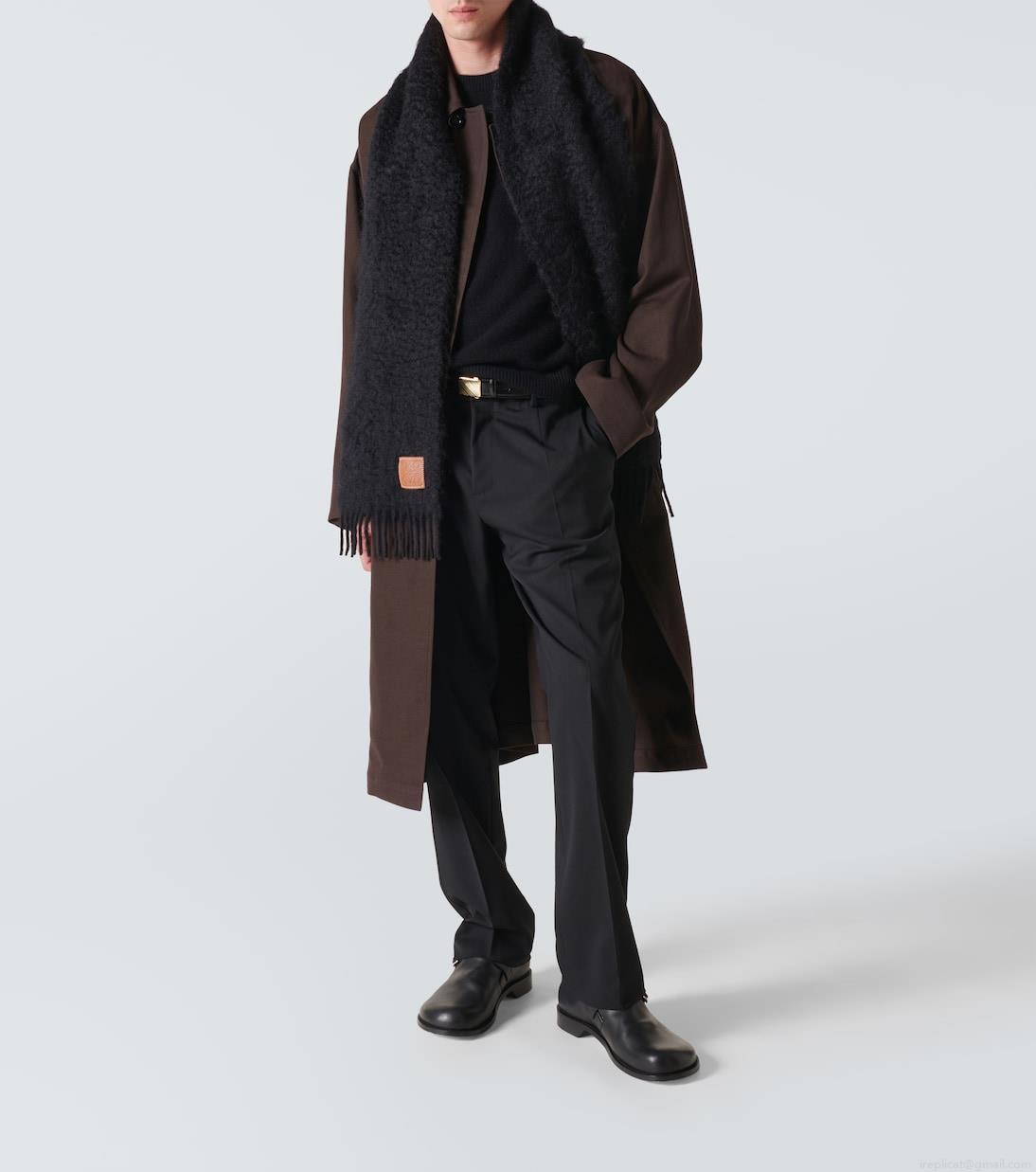 LoeweMohair and wool scarf LoeweMohair and wool scarf