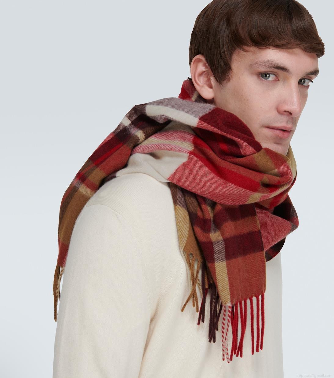 Loro PianaRoyal College checked cashmere scarf Loro PianaRoyal College checked cashmere scarf
