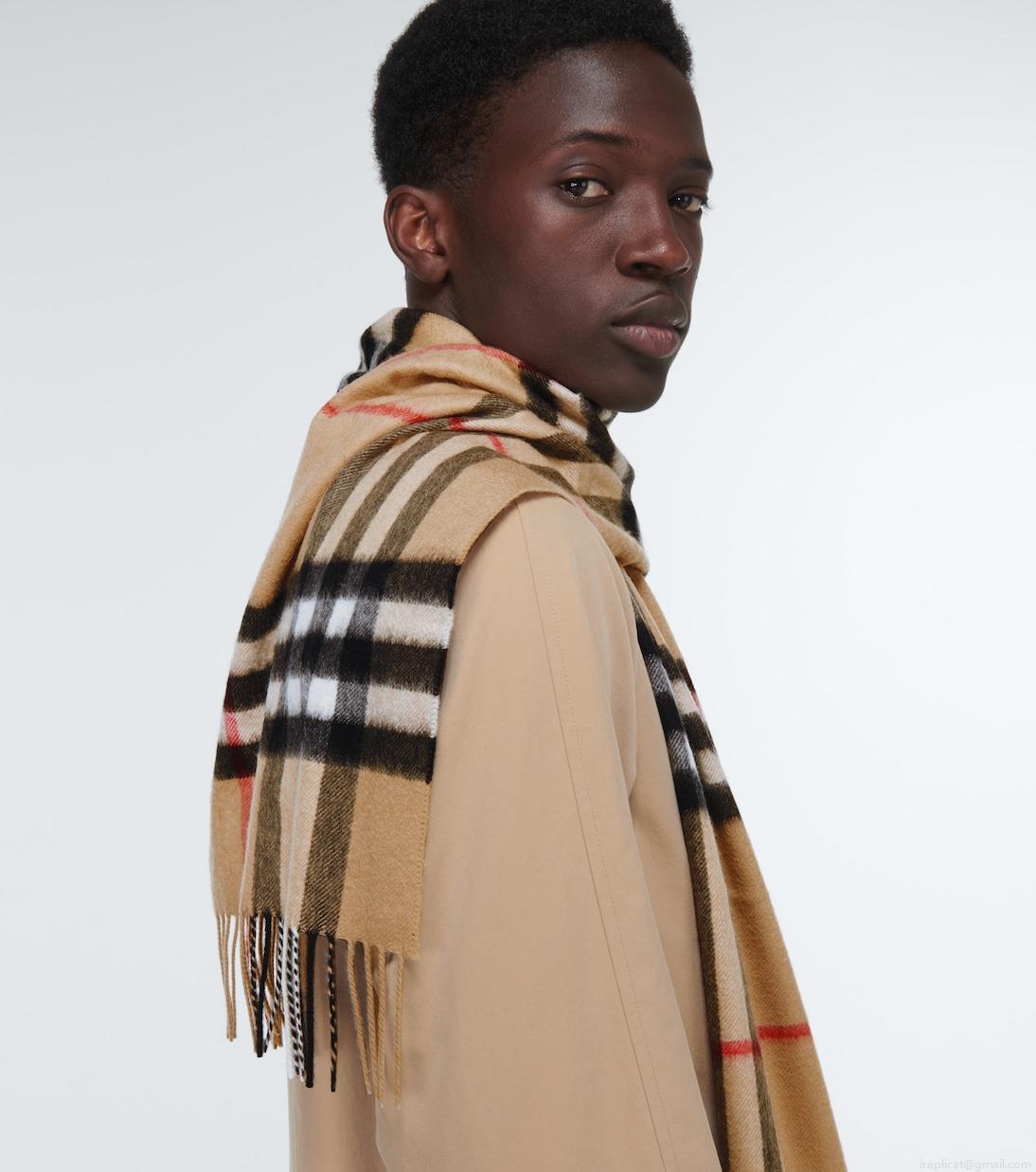 BurberryVintage Check cashmere scarf BurberryVintage Check cashmere scarf