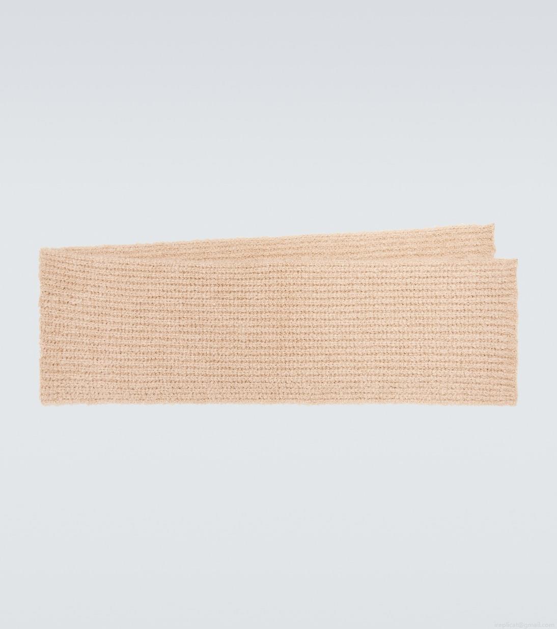 Loro PianaCamel hair and silk scarf Loro PianaCamel hair and silk scarf
