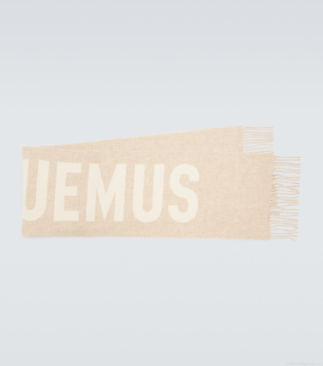 JacquemusL\'Écharpefringed virgin wool scarf JacquemusL\'Écharpefringed virgin wool scarf