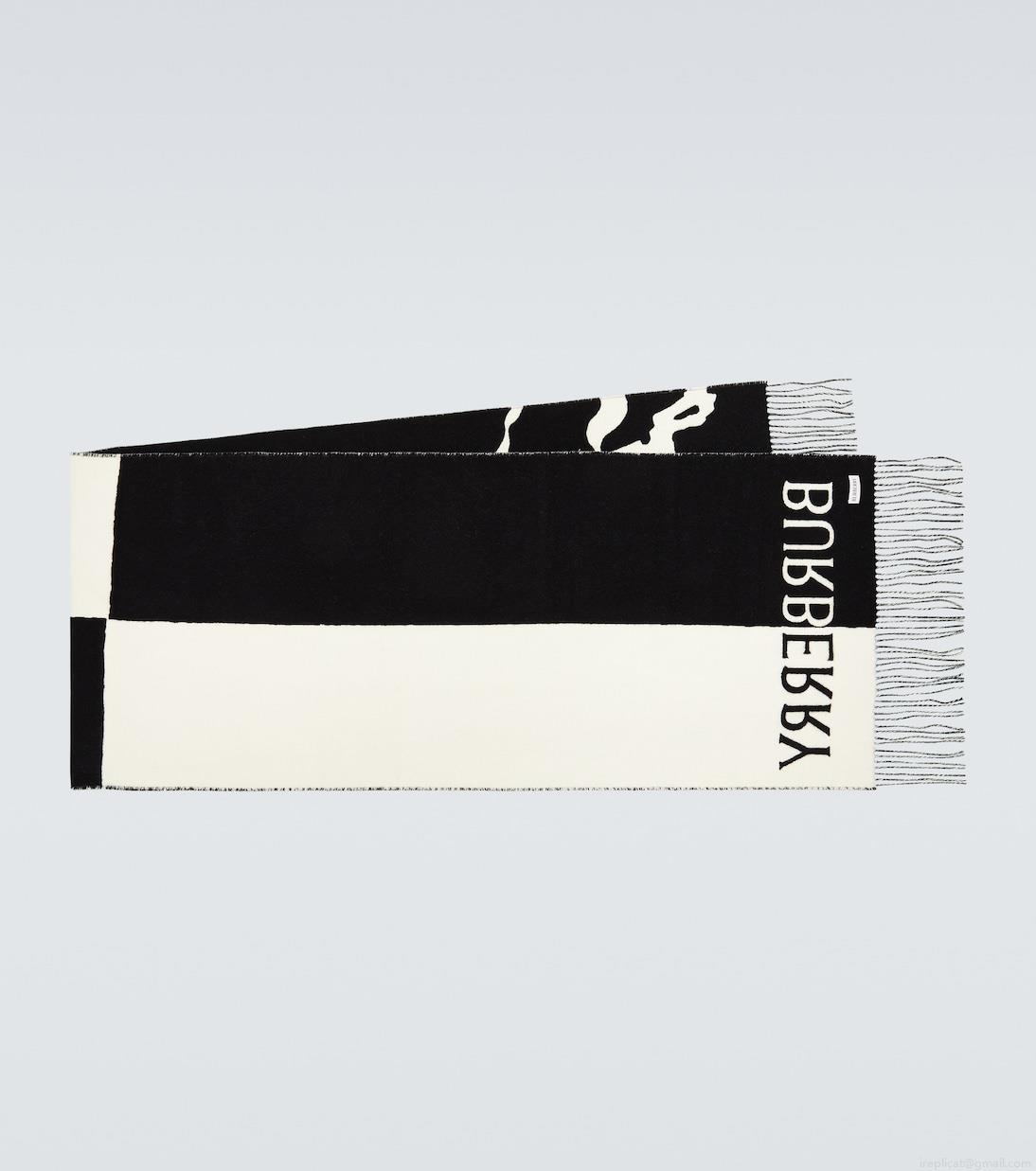 BurberryEKD wool and cashmere scarf BurberryEKD wool and cashmere scarf