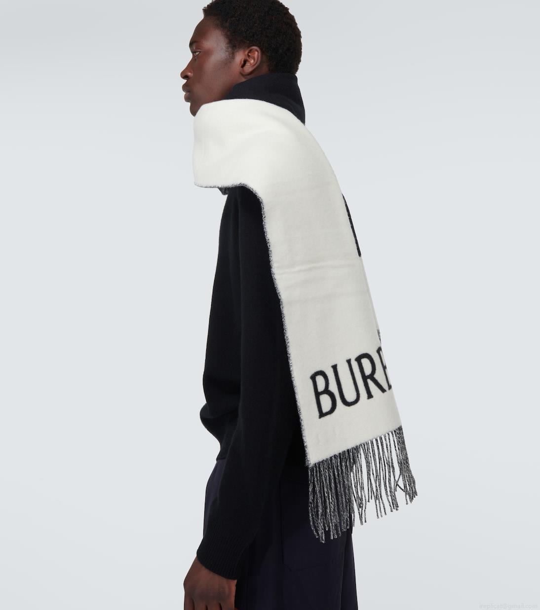BurberryEKD wool and cashmere scarf BurberryEKD wool and cashmere scarf