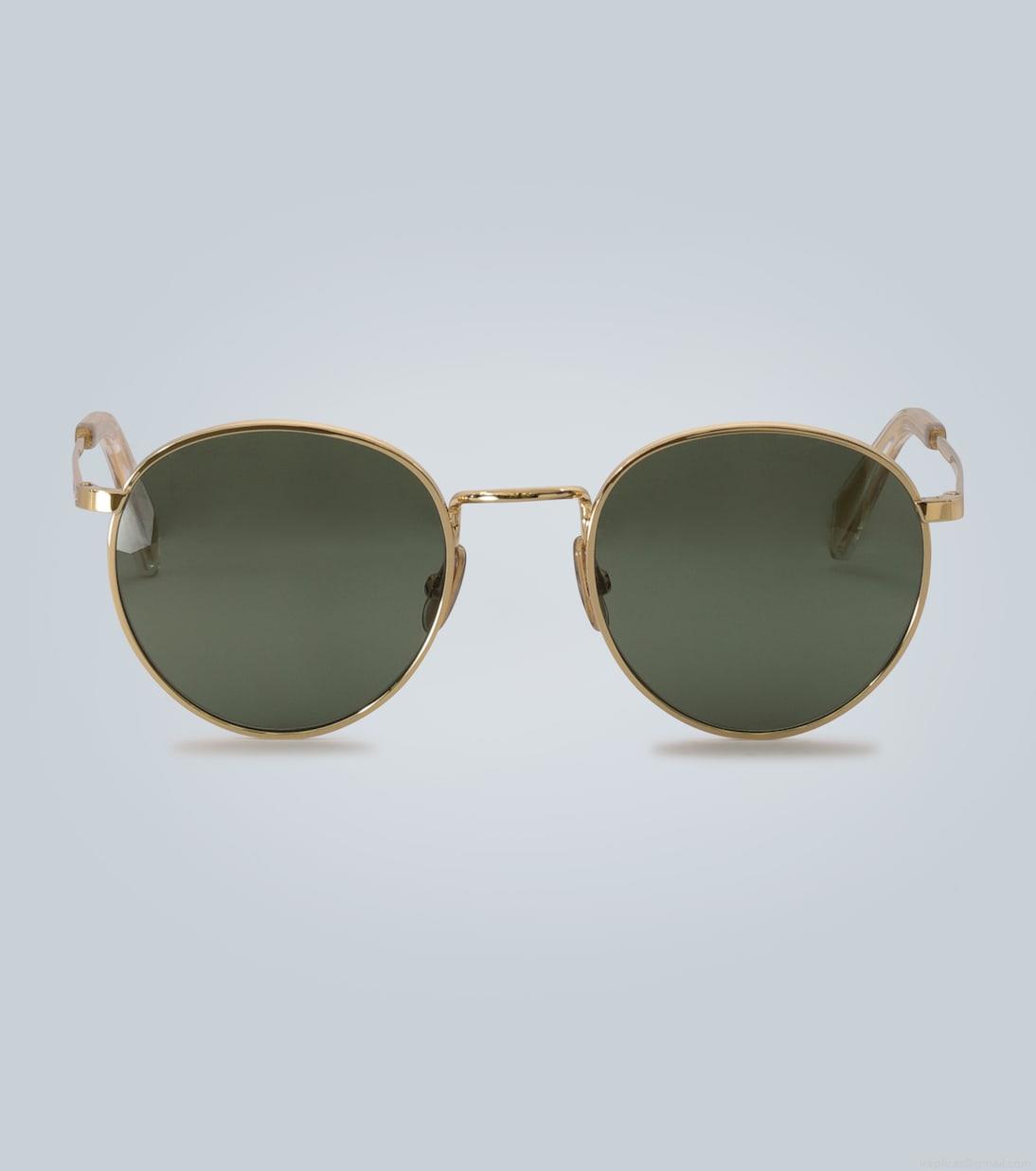 Celine EyewearRounded metal frame sunglasses Celine EyewearRounded metal frame sunglasses