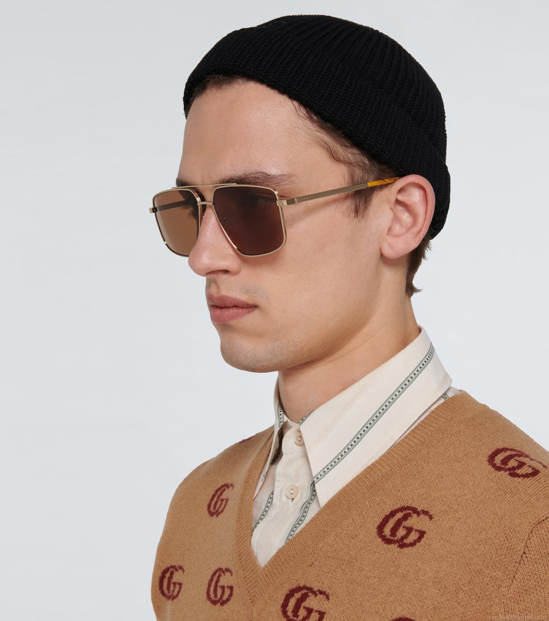 GucciMetal aviator sunglasses GucciMetal aviator sunglasses