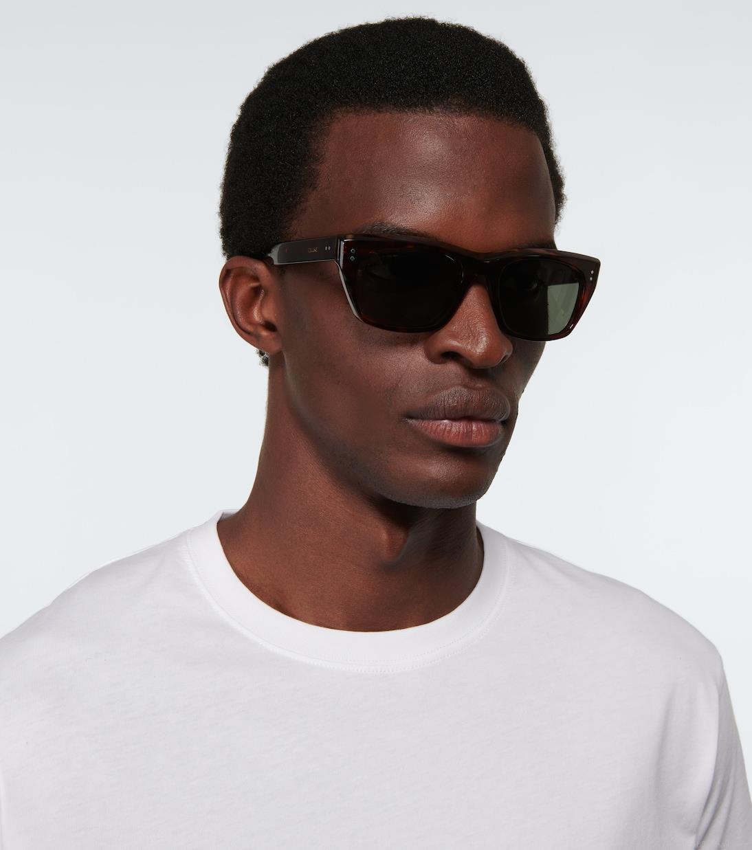Celine EyewearRectangular acetate sunglasses Celine EyewearRectangular acetate sunglasses