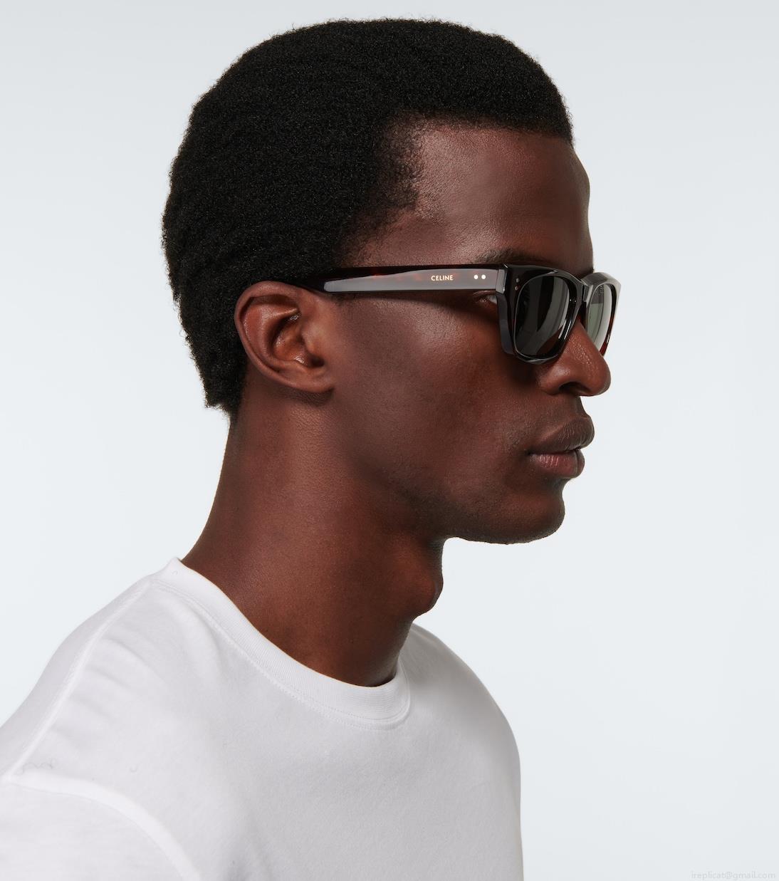 Celine EyewearRectangular acetate sunglasses Celine EyewearRectangular acetate sunglasses