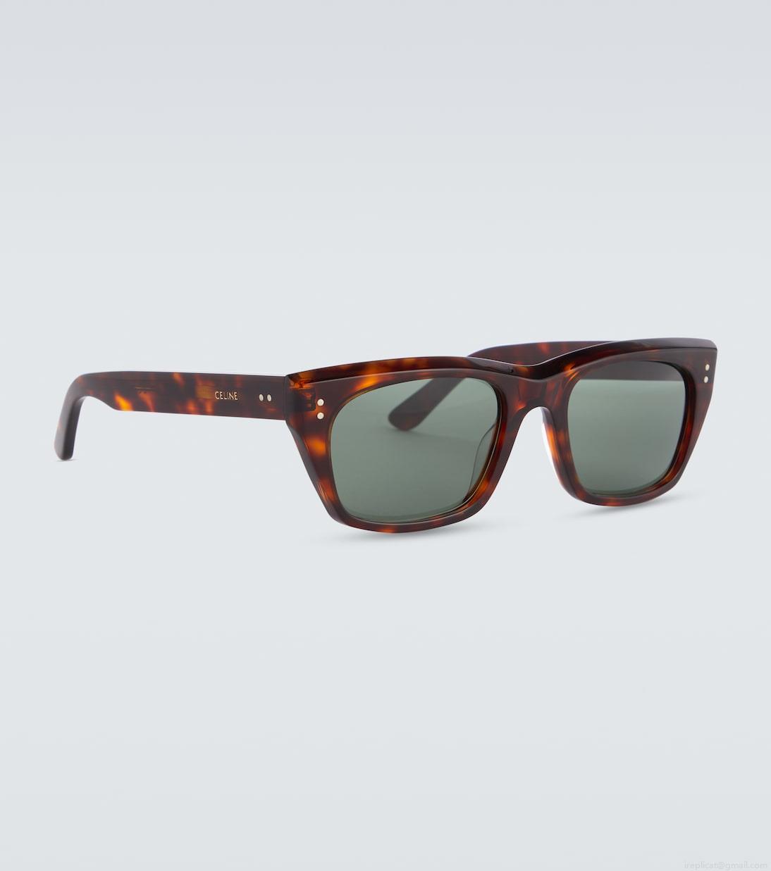 Celine EyewearRectangular acetate sunglasses Celine EyewearRectangular acetate sunglasses